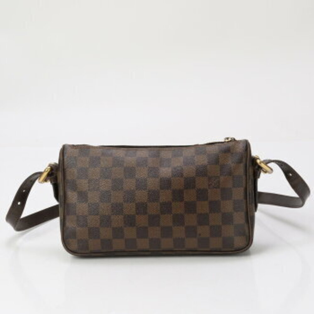 Louis Vuitton Damier Ebene Ravello Leather Shoulder Bag Crossbody Hand Tote - Picture 5 of 14